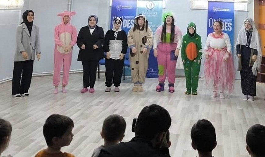 Anaokulu öğrencilerine kitap sevgisi aşılandı