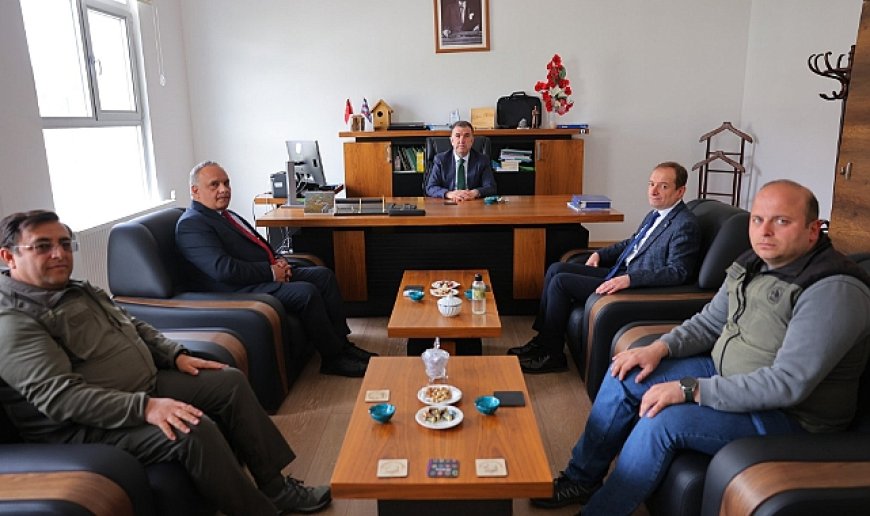 Vali Eldivan Orman İşletme Müdürlüğü ile DKMP Müdürlüğü’nü ziyaret etti