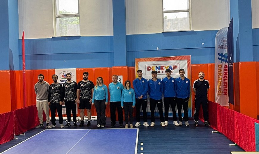 Bayburtlu masa tenisçileri Giresun'da
