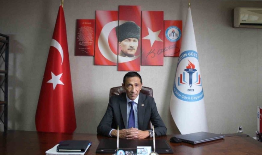Eğitim Gücü-Sen Başkanı Özat: "Bugün yalnızca bir anma değil, çalışma koşullarına duyulan ihtiyacın güçlü bir şekilde dile getirildiği gündür"