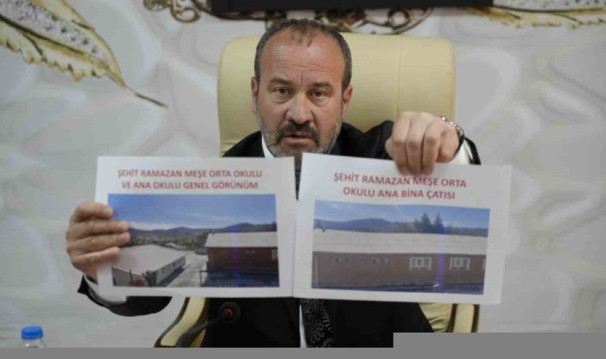 Gümüşhane'de belde belediye başkanından Aşkale Çimento Fabrikası'na tepki