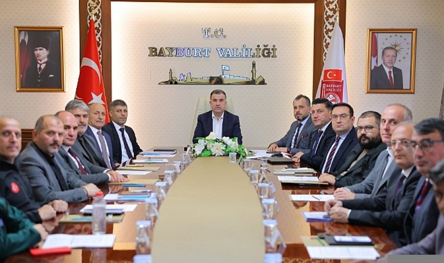 İl Su Kurulu toplantısı yapıldı