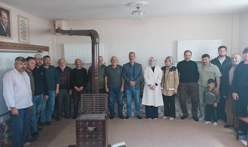 Çiftçiler sulama konusunda bilgilendirildi