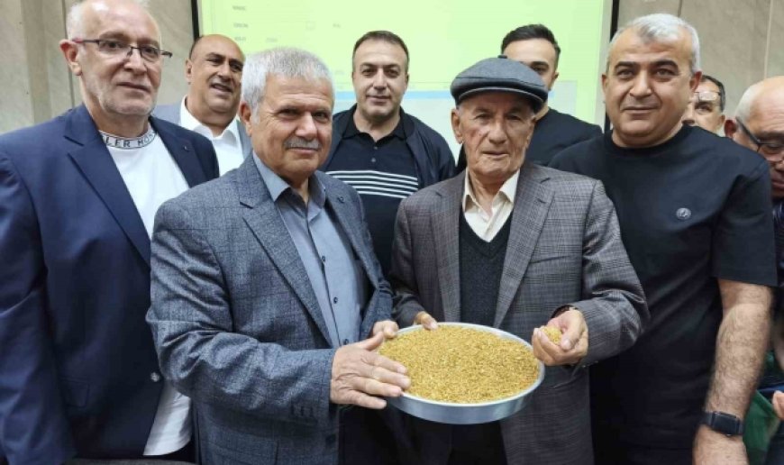 Yılın ilk buğdayı GTB'de işlem gördü