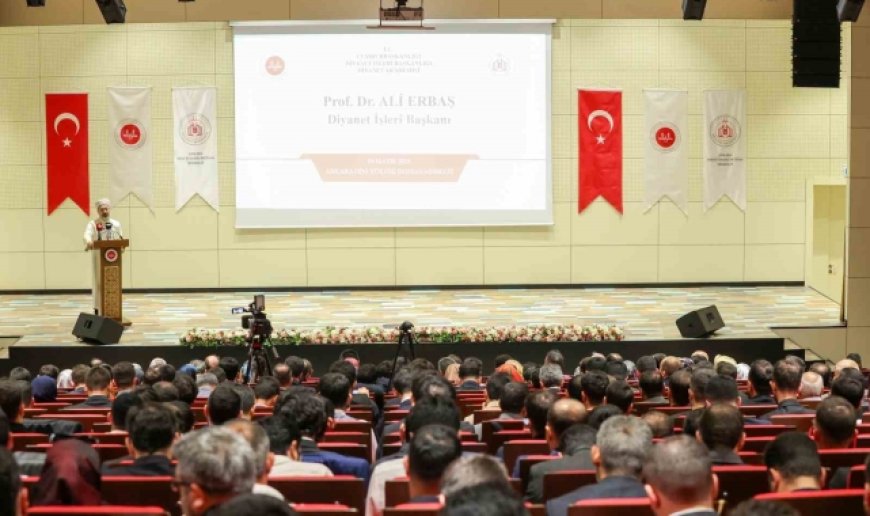 Diyanet İşleri Başkanı Erbaş: "Diyanet Akademisi, eğitim öğretim hizmetlerimizi daha ileri bir noktaya taşıyacak"