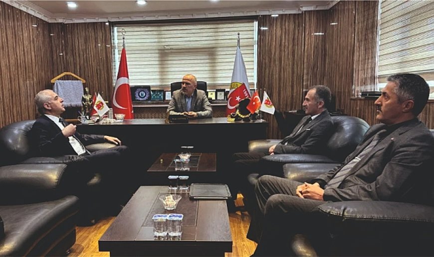 SGK İl Müdürü Deniz, Gazeteciler Cemiyeti’ni ziyaret etti