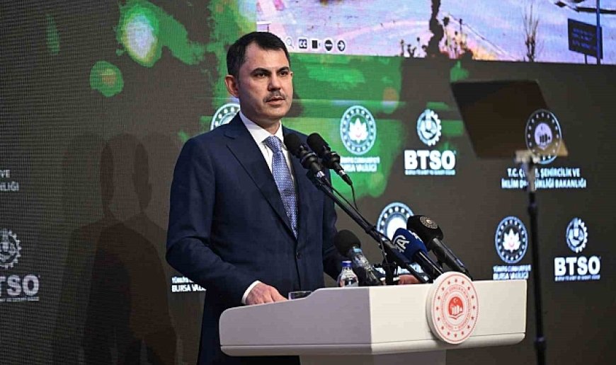 Bakan Kurum Bursa'da konuştu: "PKK'nın fesih kararı milletimizin ve kardeşliğin zaferidir"