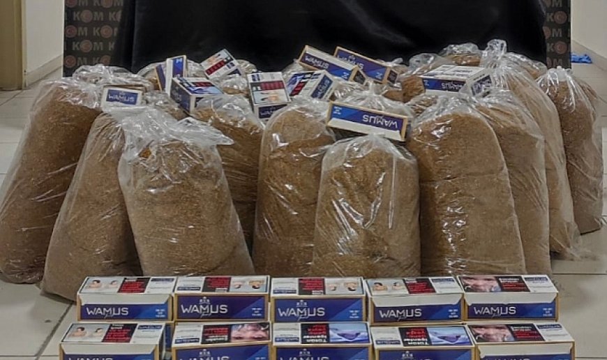 Bayburt’ta kaçak tütün ele geçirildi!