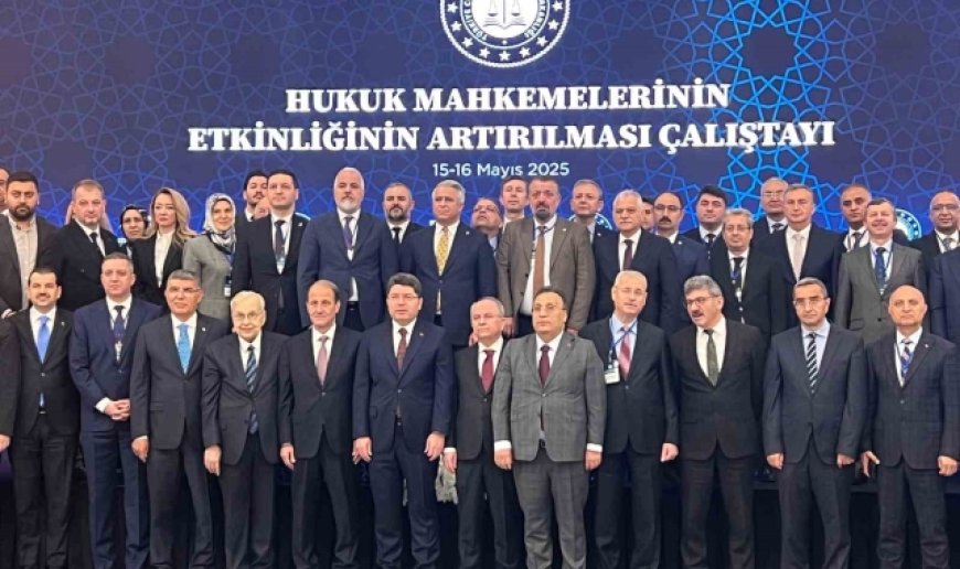 Bakan Tunç: "2020 yılından bugüne kadar e-Duruşma sistemiyle 3 milyon 289 bin e-Duruşma yapıldı"