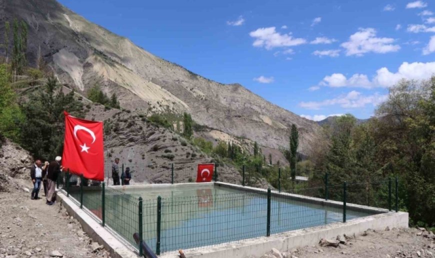 Oltu Arıtaş Mahallesi'ne 160 tonluk sulama havuzu