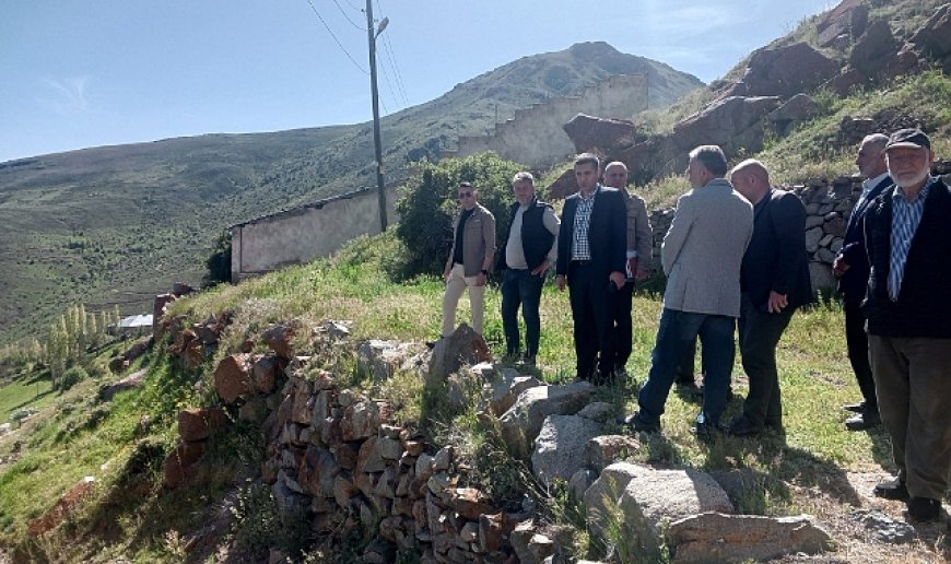Kaymakam Böçkün’ün köy ziyaretleri sürüyor