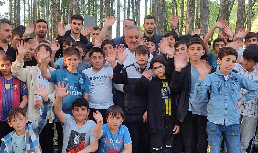 Kur'an Kursu öğrencileri piknikte buluştu