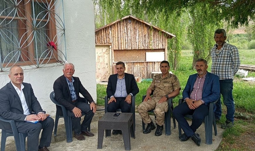 Kaymakam Böçkün’ün ziyaretleri devam ediyor