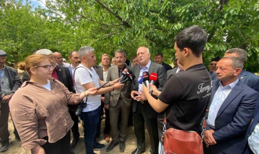 TZOB Başkanı Bayraktar: "65 vilayetimizde büyük bir zirai don felaketi ile karşı karşıya kaldık"