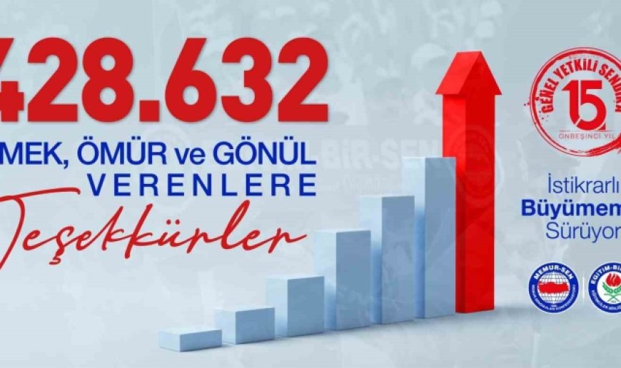 Eğitim Bir-Sen, 14. kez toplu sözleşme masasının yetkili sendikası oldu
