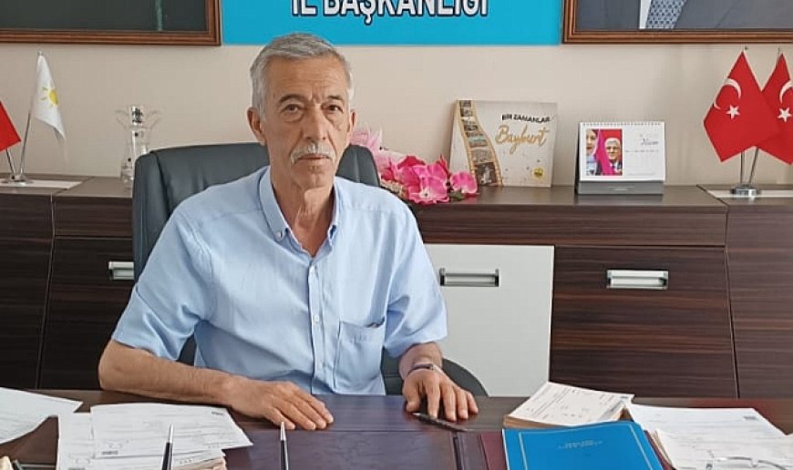 İYİ Parti Bayburt İl Başkanı Turgay Hancı; “Çocuk işçi olmaz”