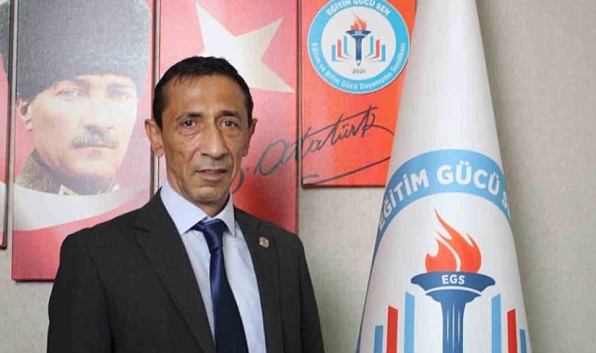 Eğitim Gücü-Sen Başkanı Özat: "Eğitim tedbiri yürüten okul yöneticileri de ek ödeme kapsamına alınmalıdır"