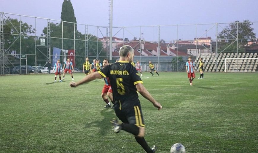 Köyler arası turnuvada yarı finalistler belli oluyor