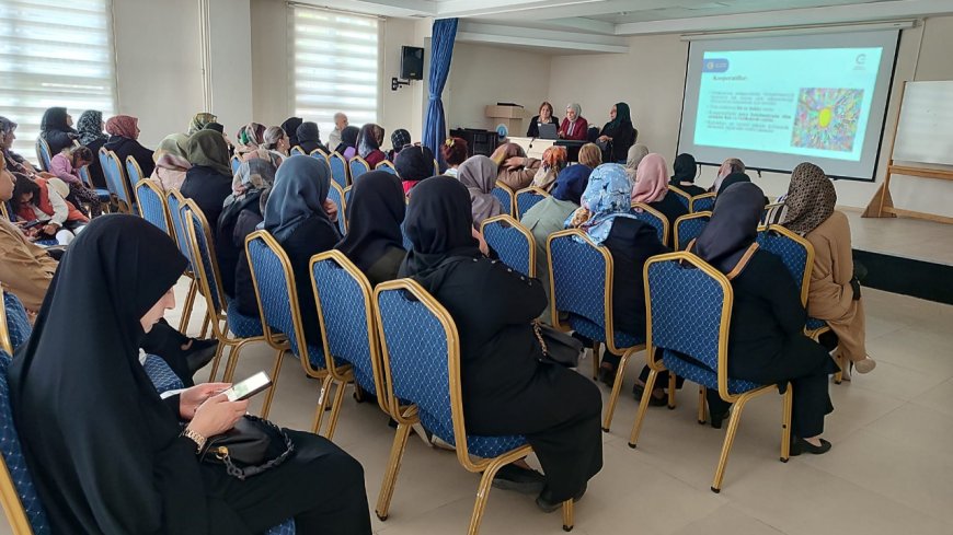 Kadınlar, kooperatifçilik konusunda bilgilendirildi