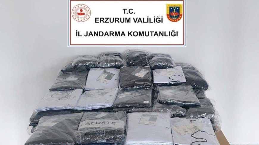 Erzurum’da kaçakçılara operasyon