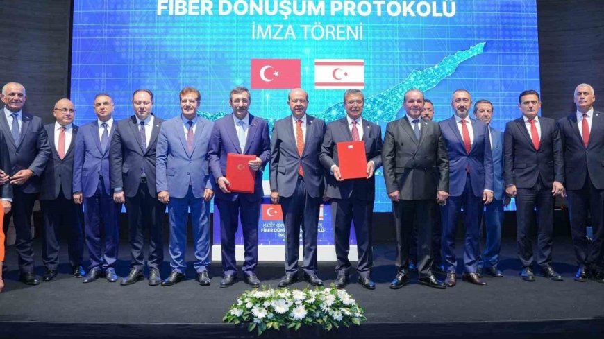 Cumhurbaşkanı Yardımcısı Yılmaz: "2014 yılında 1,5 milyon olan fiber abone sayısı bugün 8,3 milyonu aştı"