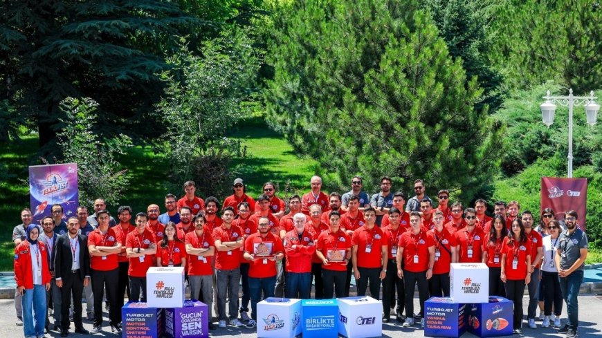 Teknofest Jet Motor Tasarım Yarışması final sunumları TEI’de gerçekleştirildi