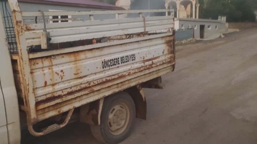 Köylerde ilaçlama yapılıyor