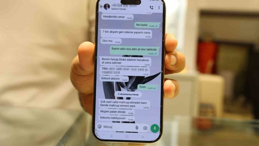 Dolandırıcı yakayı rakamla ele verdi