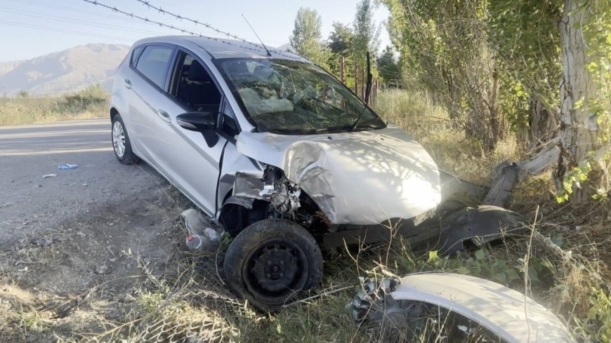 Erzincan’da trafik kazası: 2 yaralı